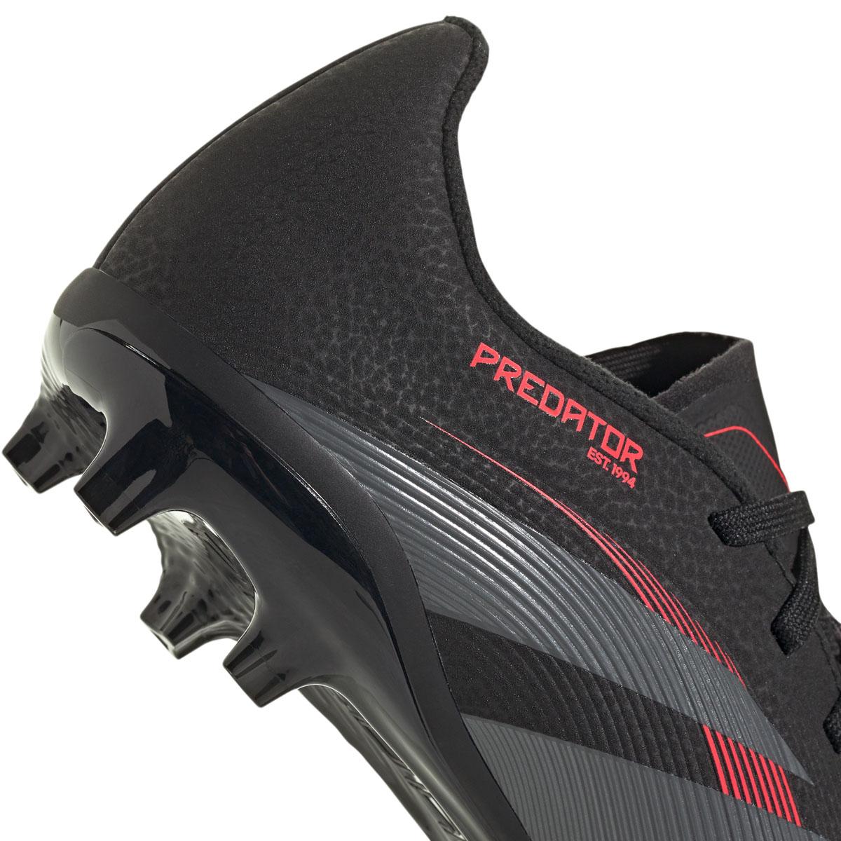 adidas Predator League FG/MG Fodboldstøvler Børn CBLACK/FTWWHT/SYELLO