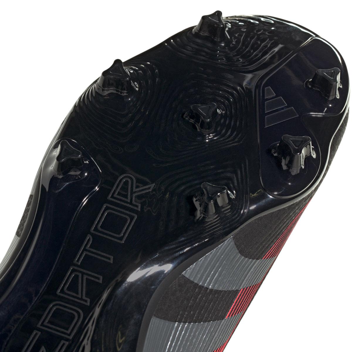 adidas Predator League FG/MG Fodboldstøvler Børn CBLACK/FTWWHT/SYELLO