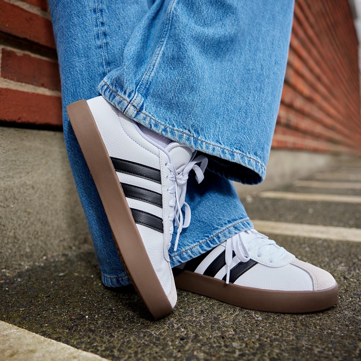adidas VL Court 3.0 Sneakers Herre FTWWHT/COUGRN/CBLACK