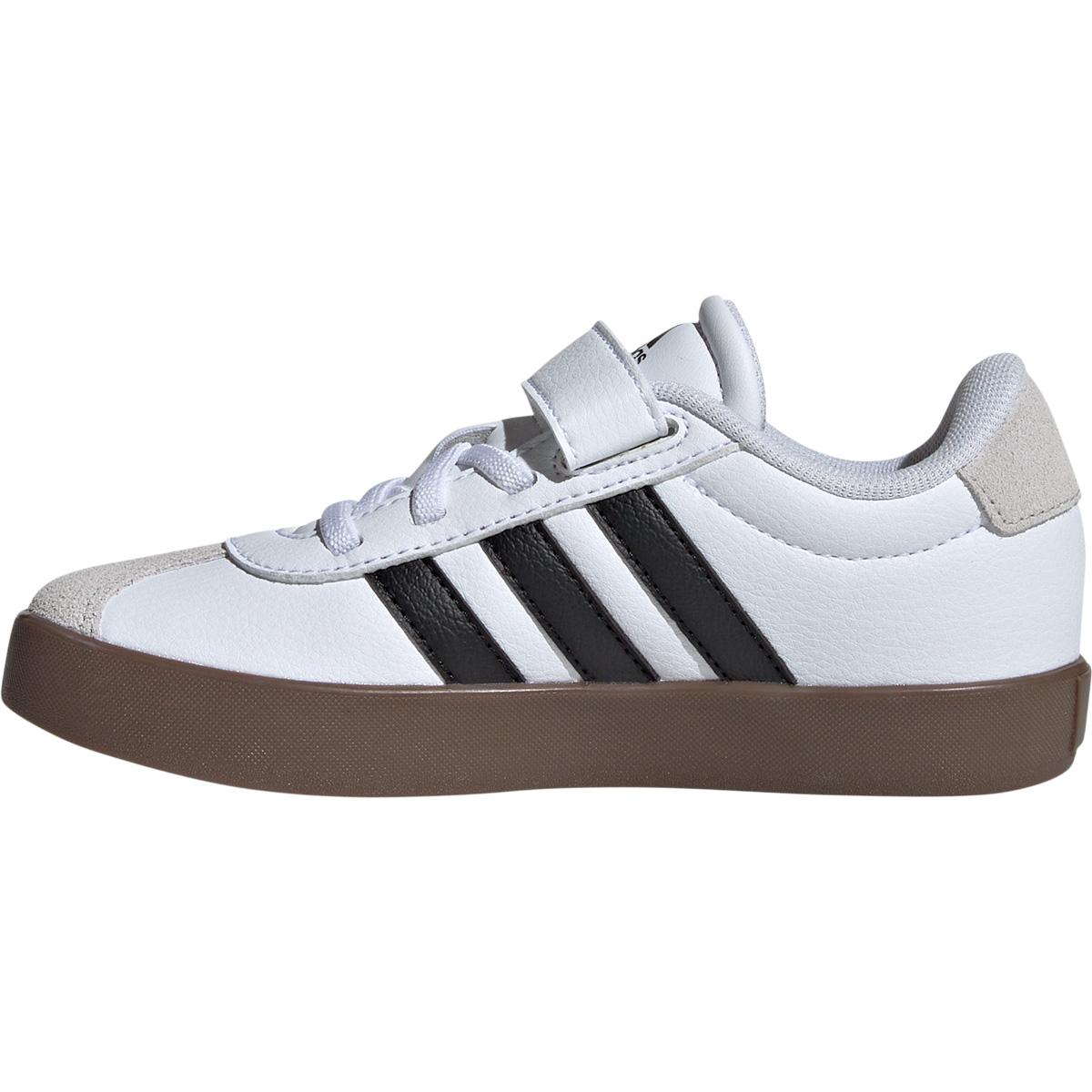 adidas VL Court 3.0 C Velcro Sneakers Børn FTWWHT/COUGRN/CBLACK