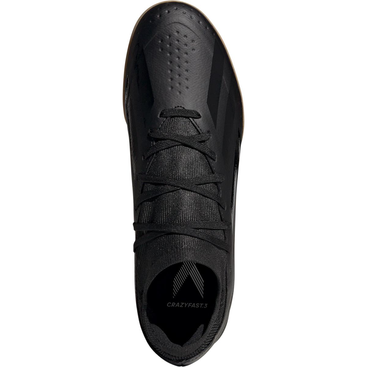 adidas X Crazyfast.3 IN Håndboldsko CBLACK/FTWWHT/SYELLO