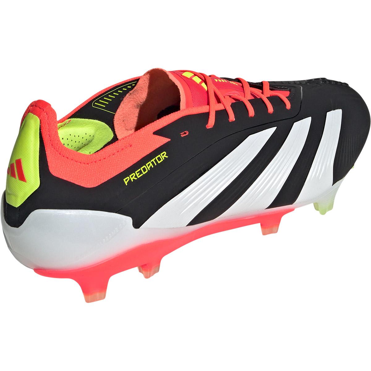 adidas Predator Elite FG Fodboldstøvler CBLACK/FTWWHT/SYELLO