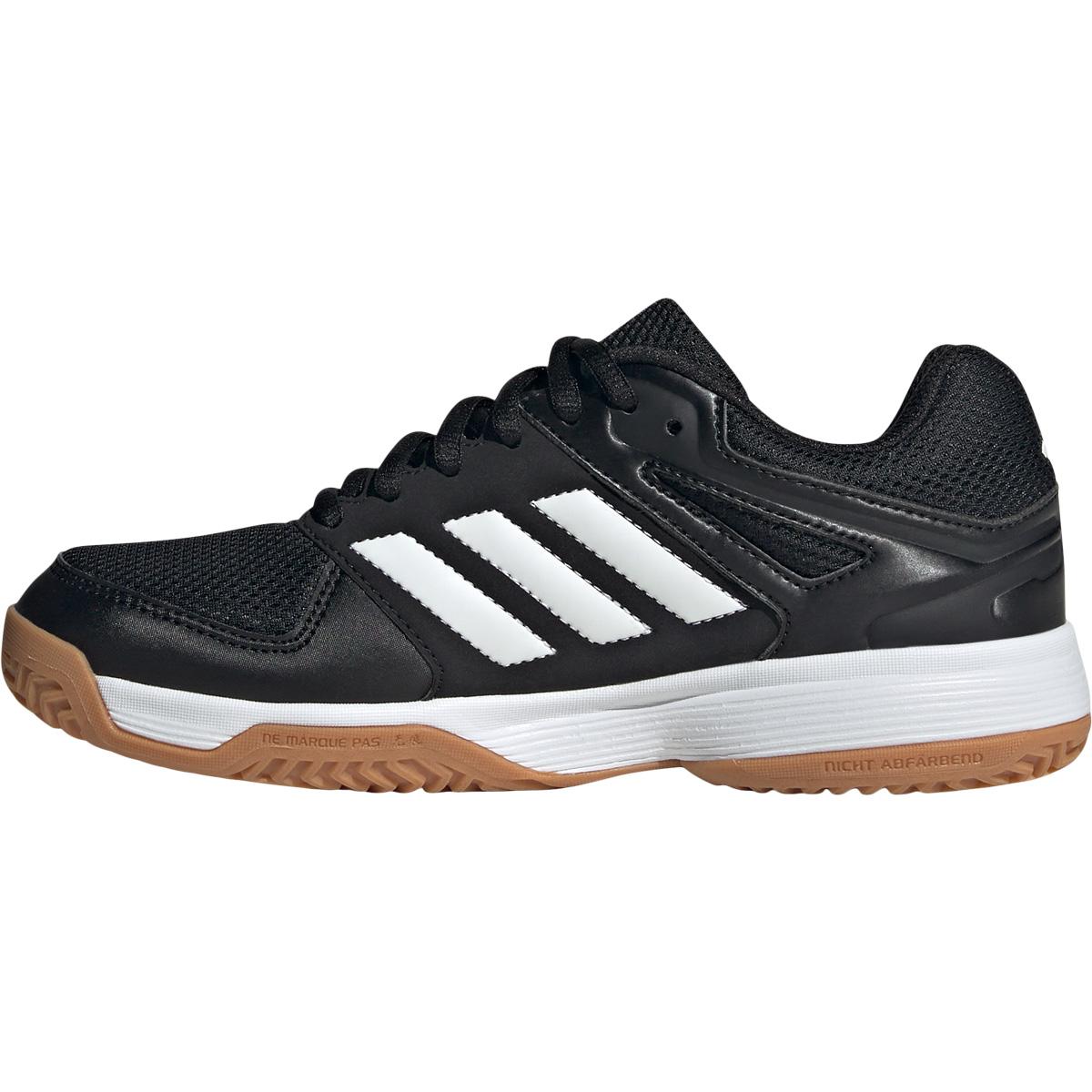 adidas Speedcourt Indendørssko Børn CBLACK/FTWWHT/SYELLO