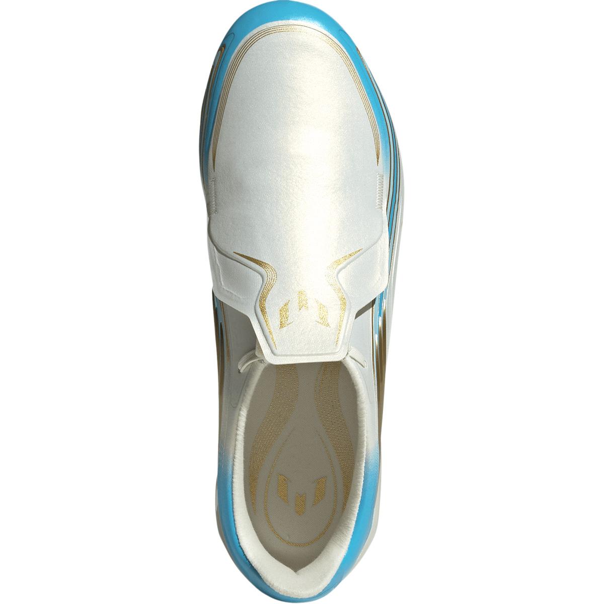 adidas F50 Messi Elite FG Fodboldstøvler Børn IVORY/SEBLBU/ICEBLU