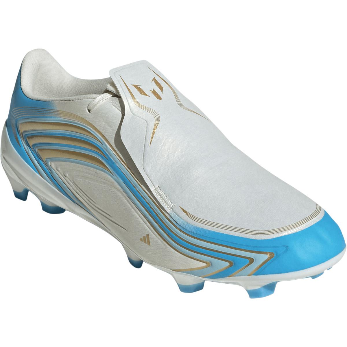 adidas F50 Messi League FG Fodboldstøvler IVORY/SEBLBU/ICEBLU