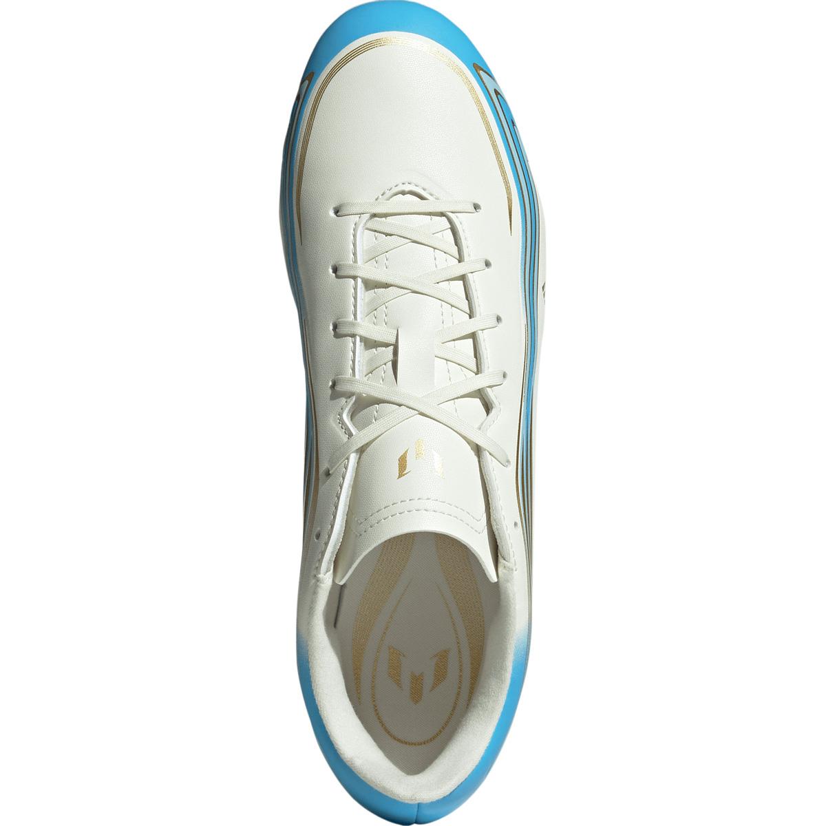 adidas F50 Messi Club FG/MG Fodboldstøvler IVORY/SEBLBU/ICEBLU