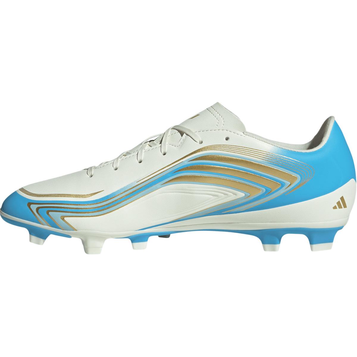 adidas F50 Messi Club FG/MG Fodboldstøvler IVORY/SEBLBU/ICEBLU
