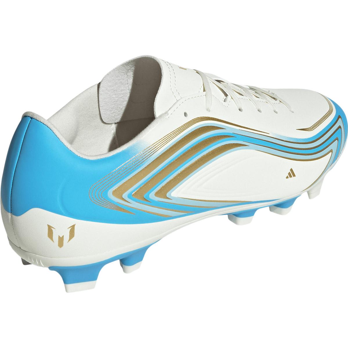 adidas F50 Messi Club FG/MG Fodboldstøvler IVORY/SEBLBU/ICEBLU