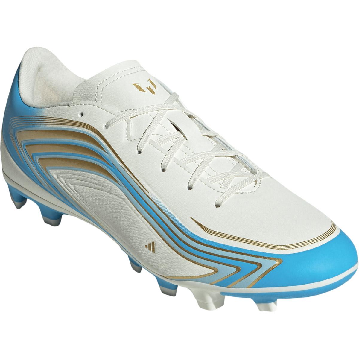 adidas F50 Messi Club FG/MG Fodboldstøvler IVORY/SEBLBU/ICEBLU