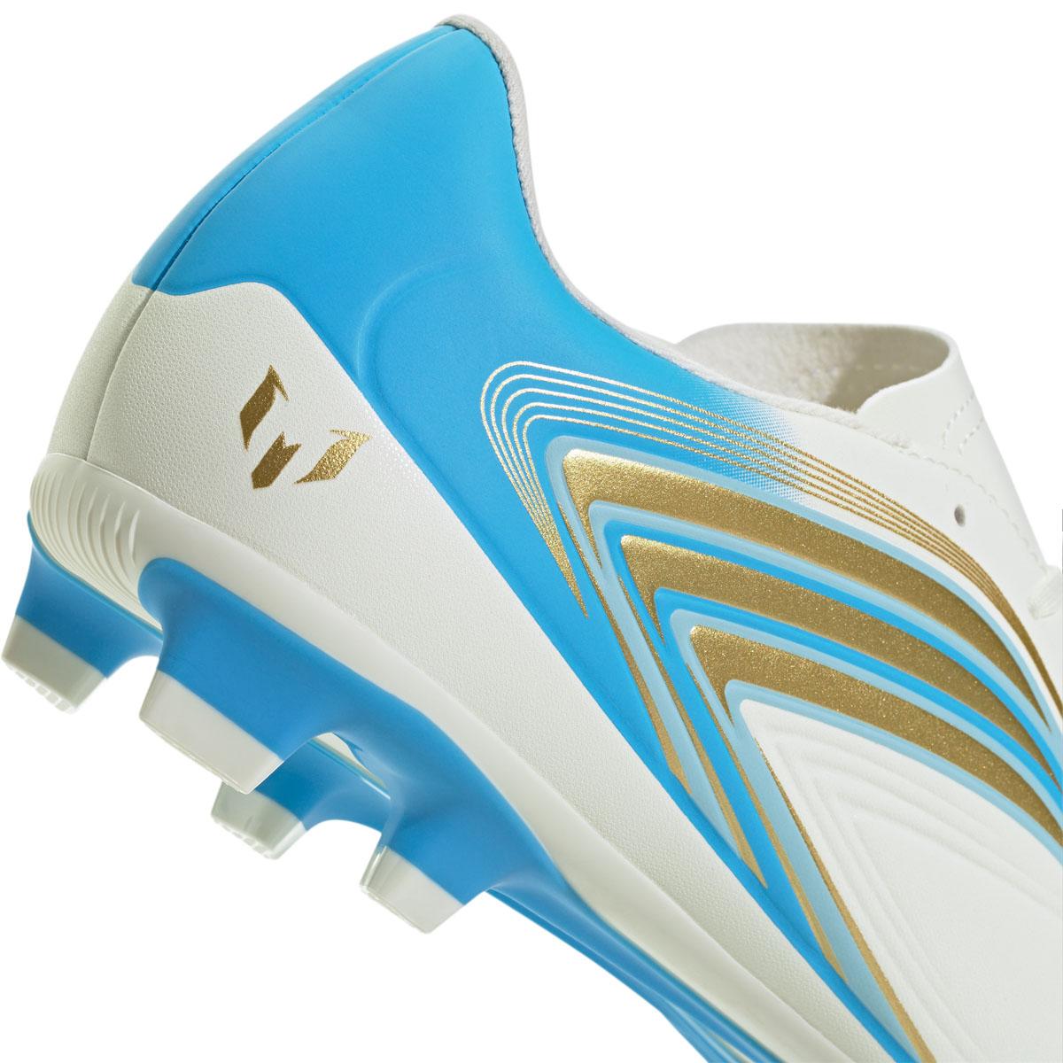 adidas F50 Messi Club FG/MG Fodboldstøvler IVORY/SEBLBU/ICEBLU