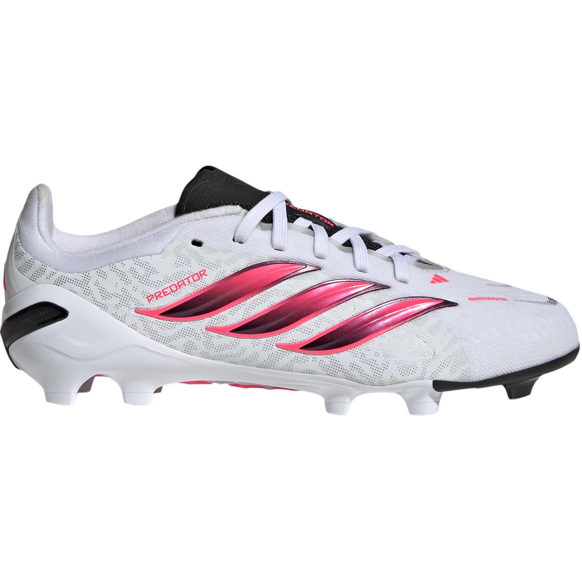 adidas Predator Elite FG Fodboldstøvler Børn FTWWHT/SOLTUR/CBLACK