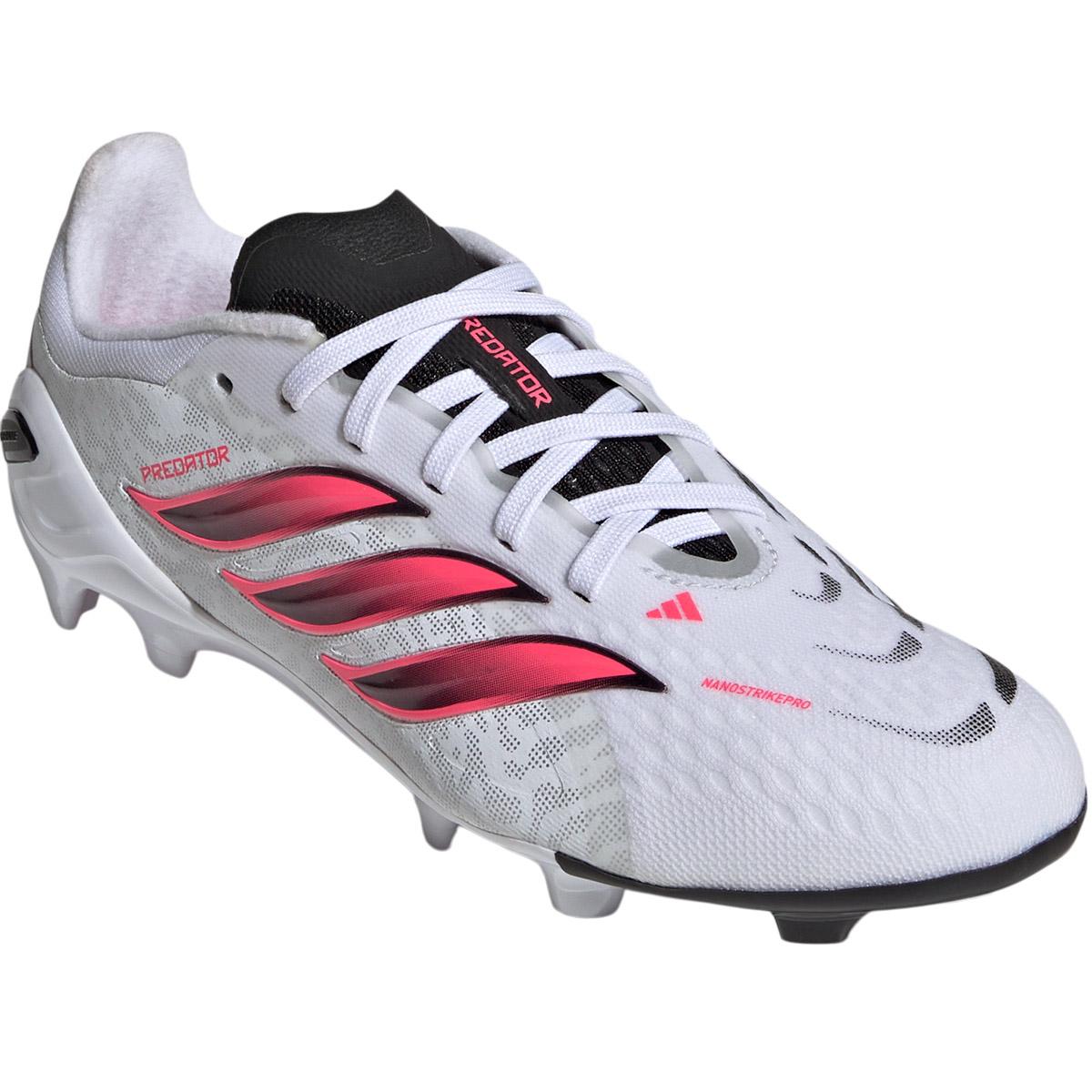 adidas Predator Elite FG Fodboldstøvler Børn FTWWHT/SOLTUR/CBLACK