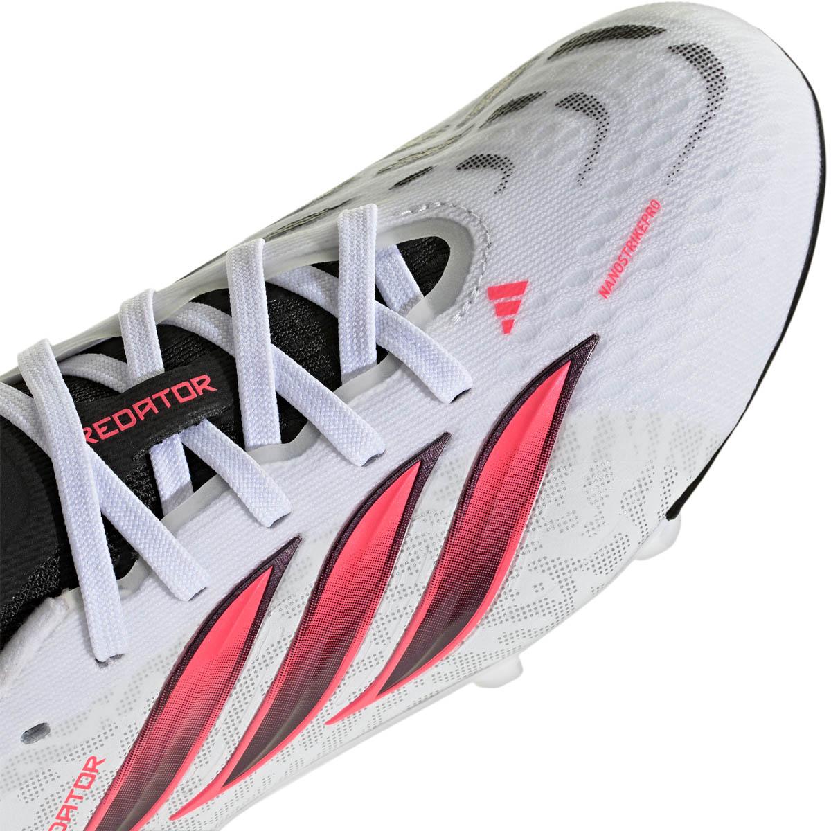 adidas Predator Elite FG Fodboldstøvler Børn FTWWHT/SOLTUR/CBLACK