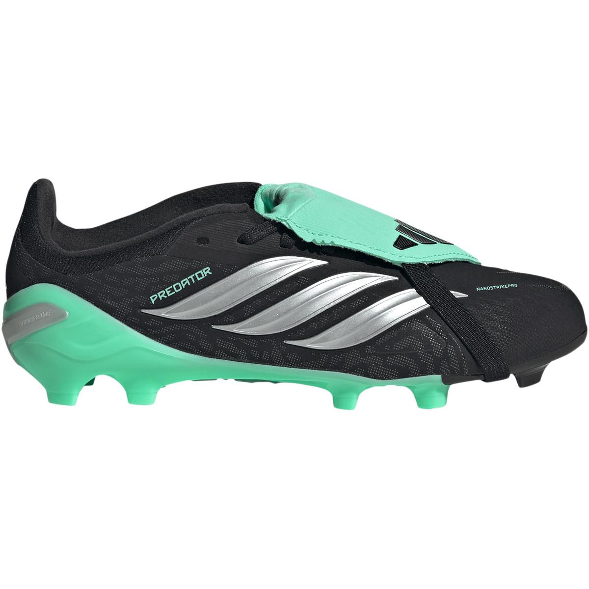 adidas Predator Elite FT FG Fodboldstøvler Børn CBLACK/SILVMT/PULMIN