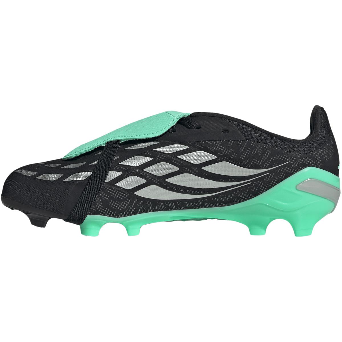 adidas Predator Elite FT FG Fodboldstøvler Børn CBLACK/SILVMT/PULMIN