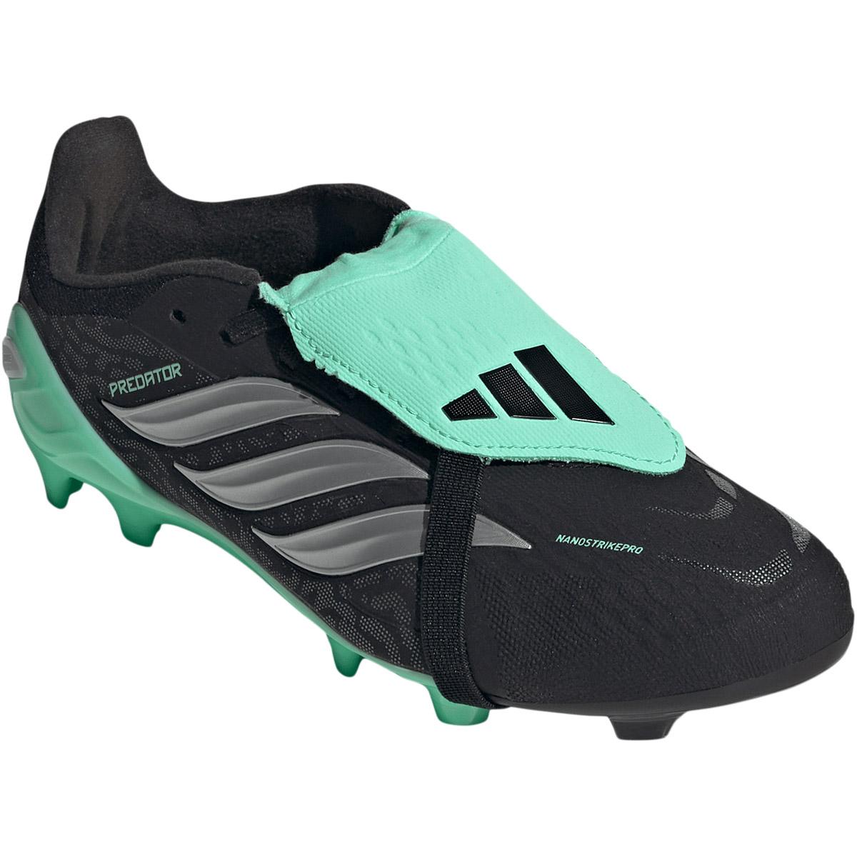 adidas Predator Elite FT FG Fodboldstøvler Børn CBLACK/SILVMT/PULMIN