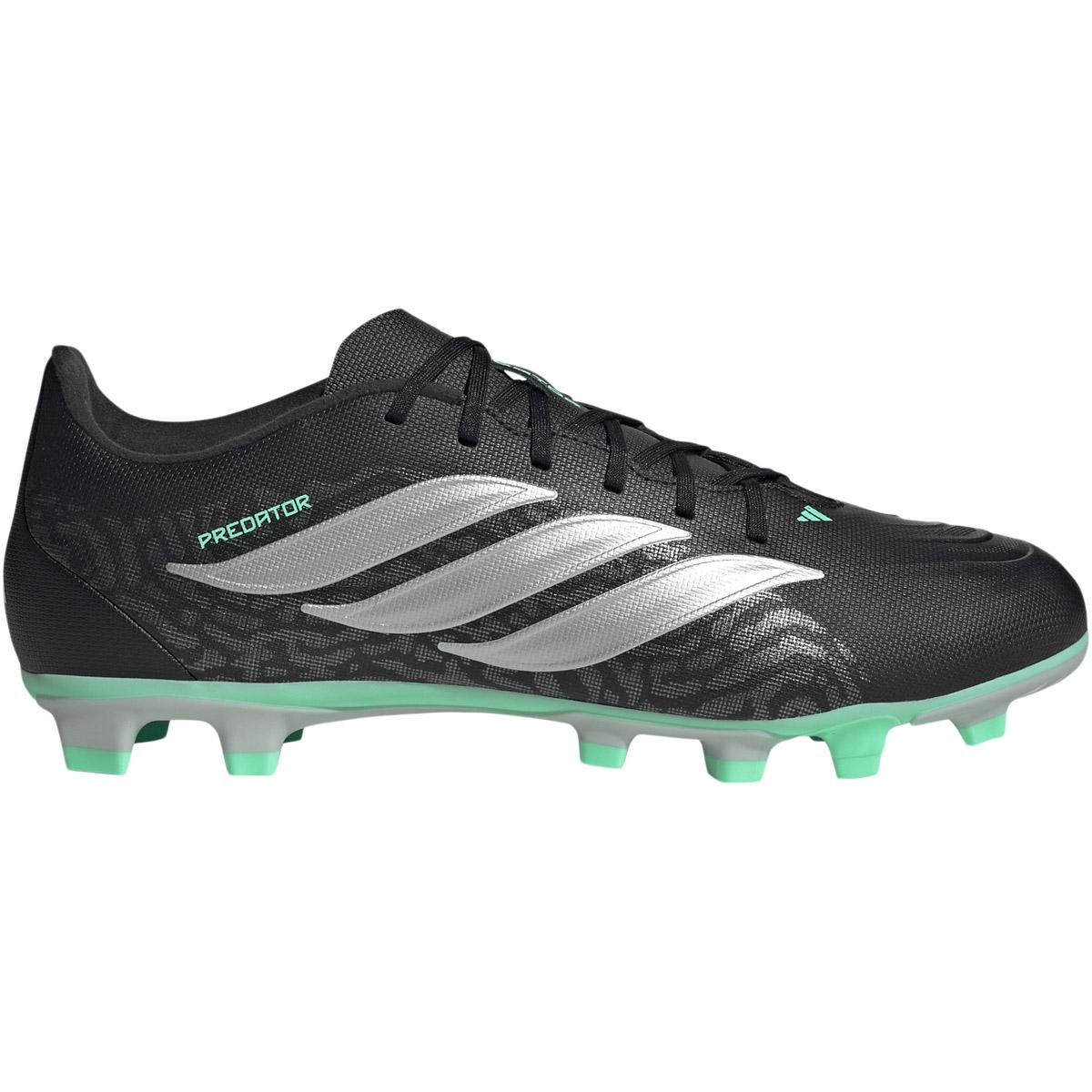 adidas Predator Club FG/MG Fodboldstøvler CBLACK/SILVMT/PULMIN