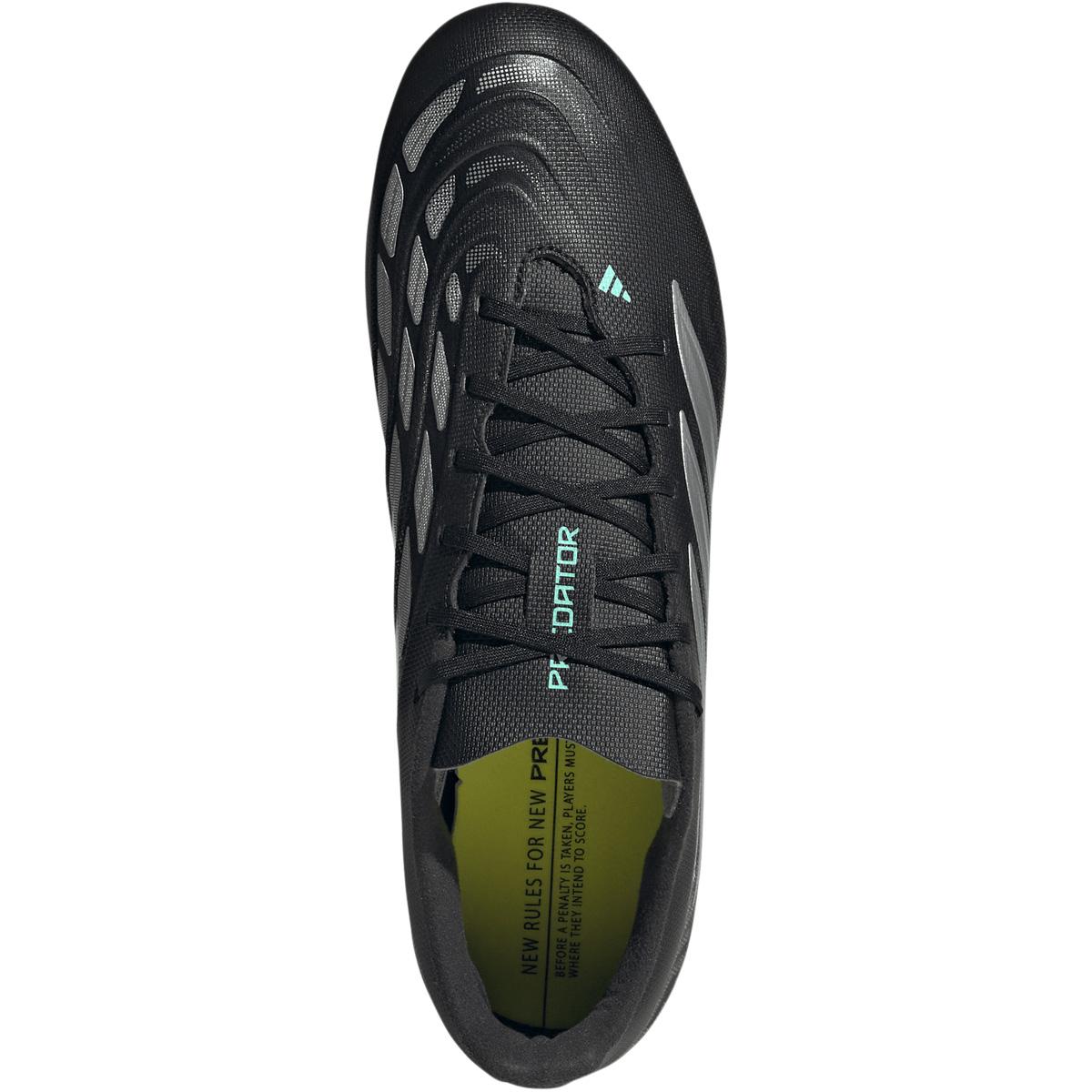 adidas Predator Club FG/MG Fodboldstøvler CBLACK/SILVMT/PULMIN