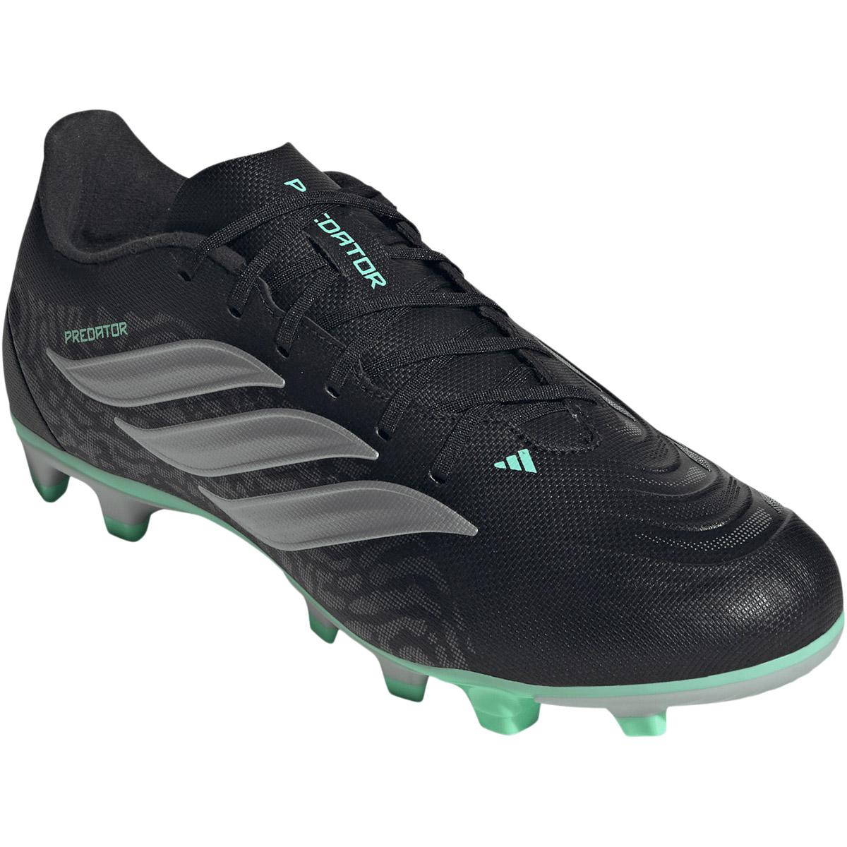 adidas Predator Club FG/MG Fodboldstøvler CBLACK/SILVMT/PULMIN