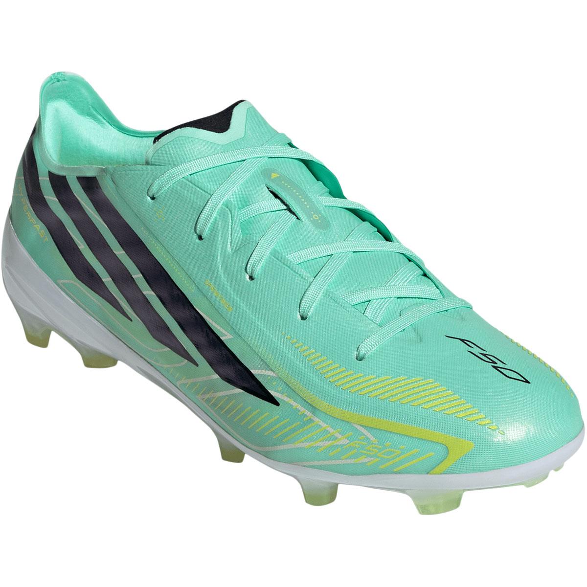 adidas F50 Hyperfast Elite FG Fodboldstøvler Børn PULMIN/CBLACK/SOLLEM