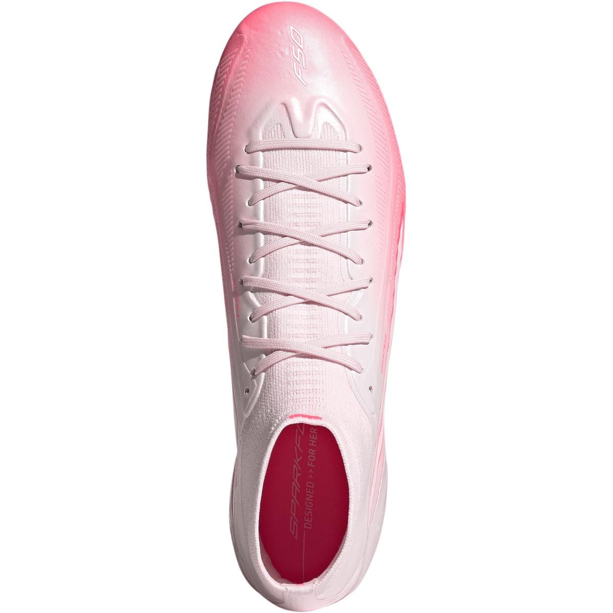 adidas F50 Sparkfusion Elite MC FG/AG Fodboldstøvler Dame SOLTUR/FTWWHT/DISPIN