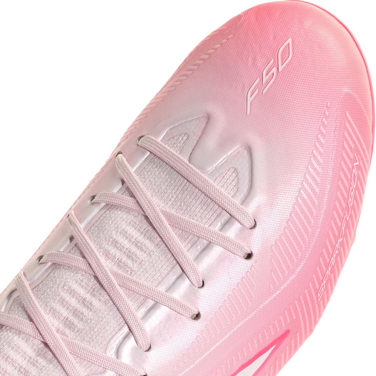 adidas F50 Sparkfusion Elite MC FG/AG Fodboldstøvler Dame SOLTUR/FTWWHT/DISPIN