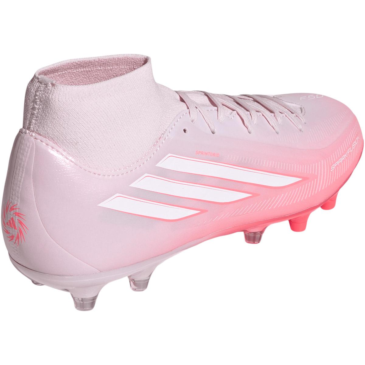 adidas F50 Sparkfusion League MC FG/AG Fodboldstøvler Dame SOLTUR/FTWWHT/DISPIN