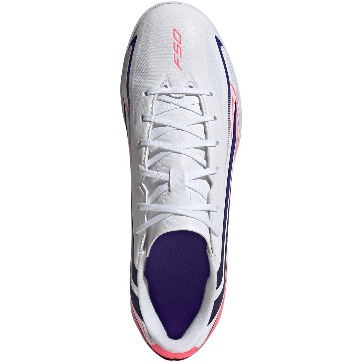 adidas F50 Hyperfast Club IN Fodboldsko FTWWHT/SOLPUR/SOLTUR