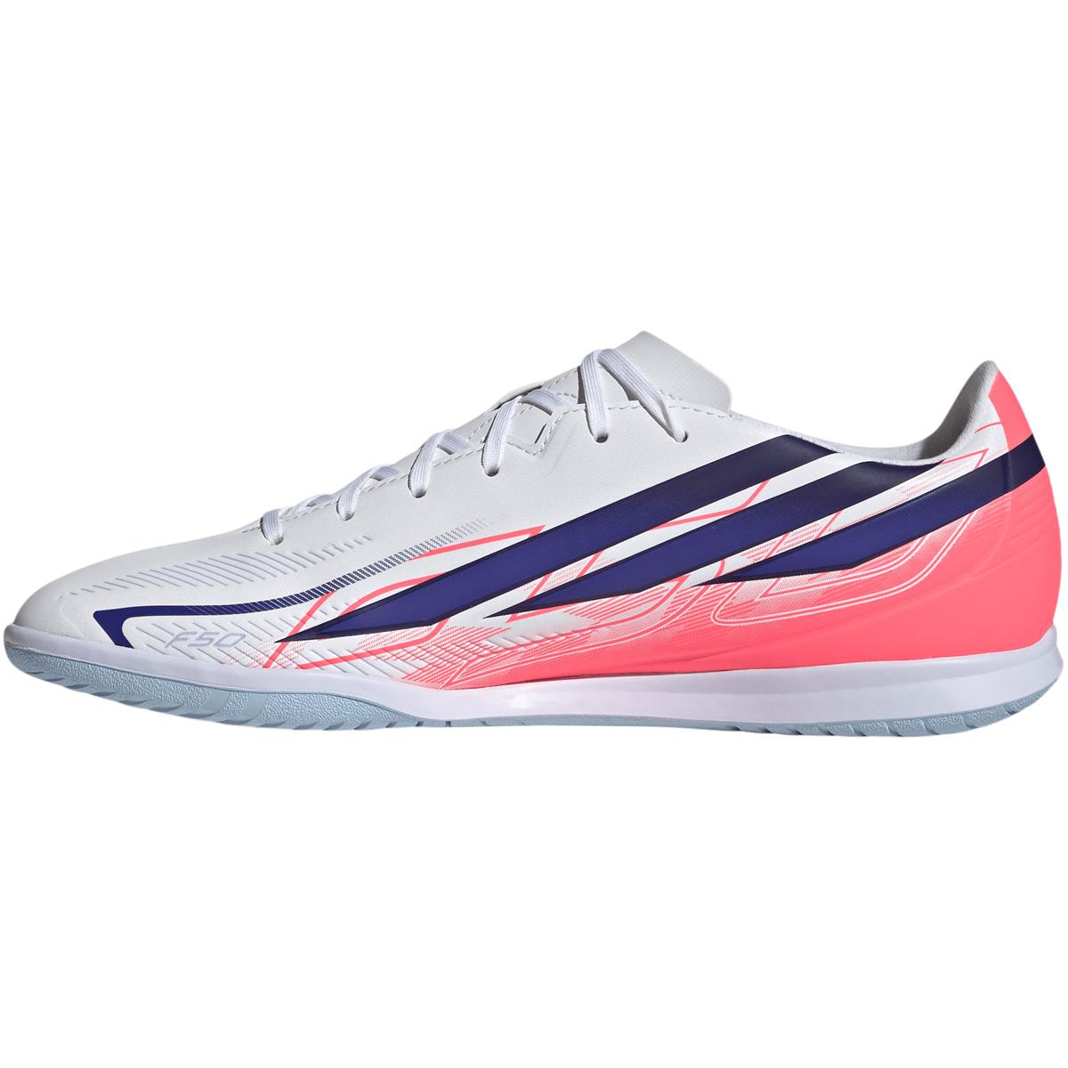 adidas F50 Hyperfast Club IN Fodboldsko FTWWHT/SOLPUR/SOLTUR