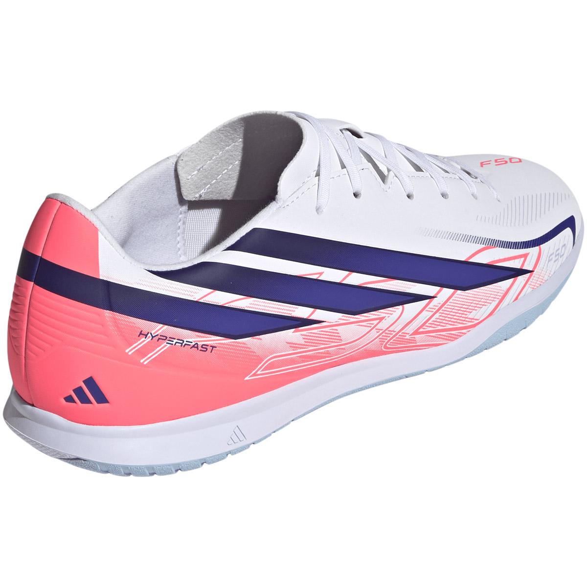 adidas F50 Hyperfast Club IN Fodboldsko FTWWHT/SOLPUR/SOLTUR
