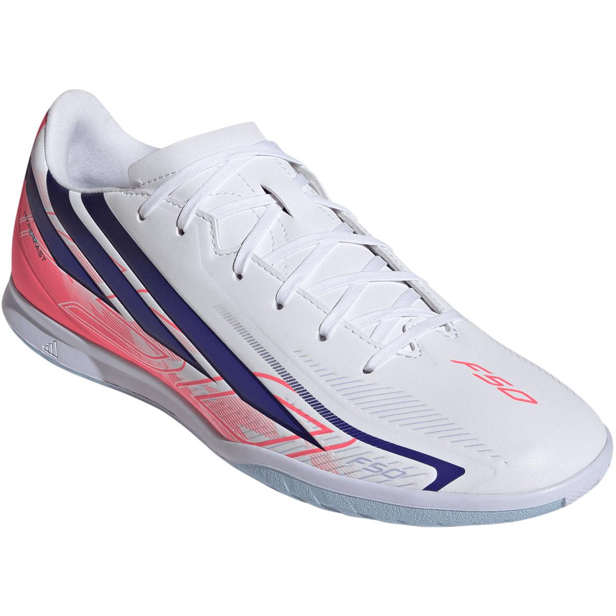 adidas F50 Hyperfast Club IN Fodboldsko FTWWHT/SOLPUR/SOLTUR