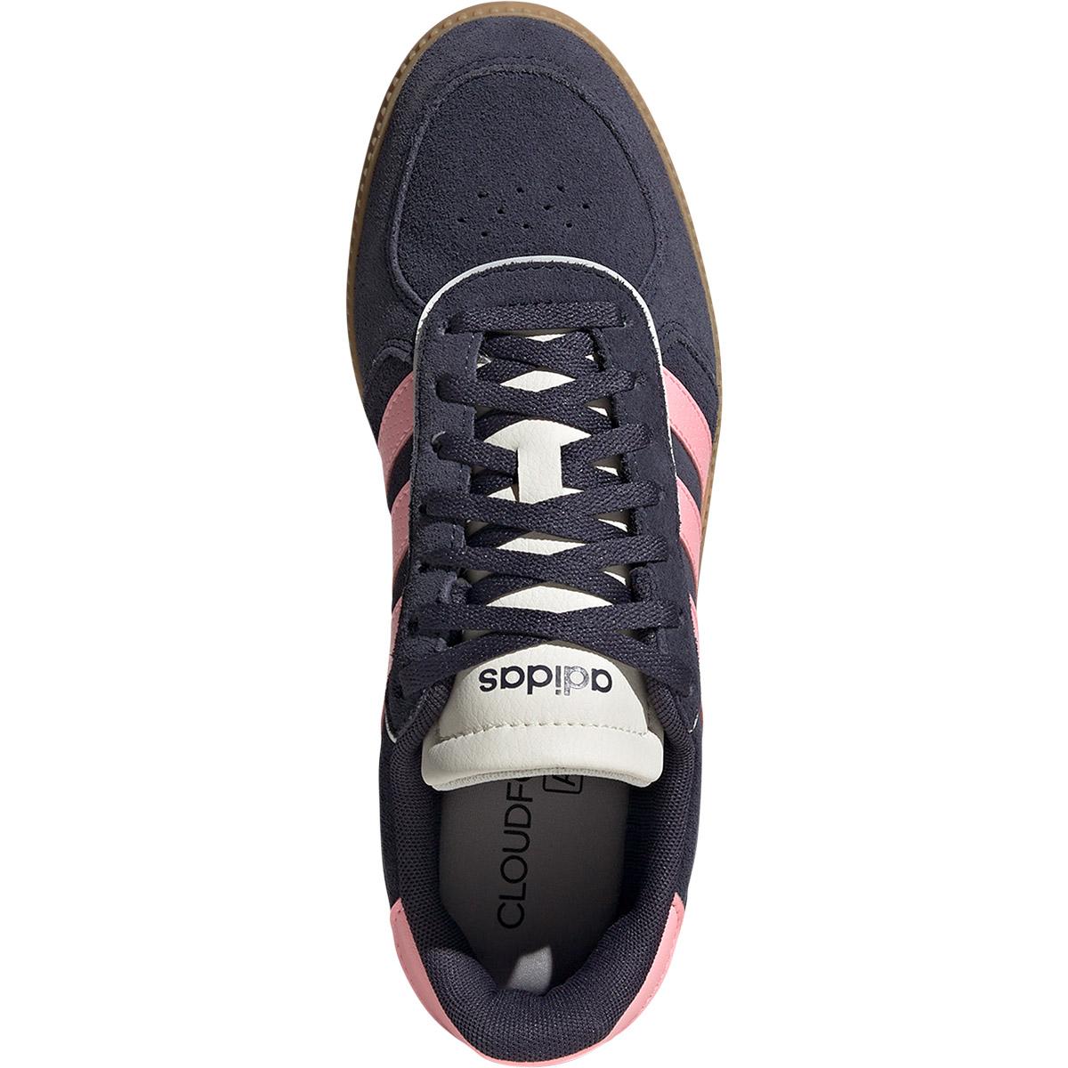 adidas Breaknet Sleek Suede Sneakers Dame SHANAV/BLACK