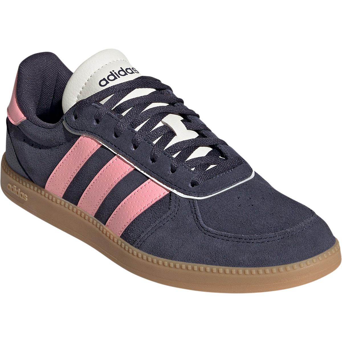 adidas Breaknet Sleek Suede Sneakers Dame SHANAV/BLACK