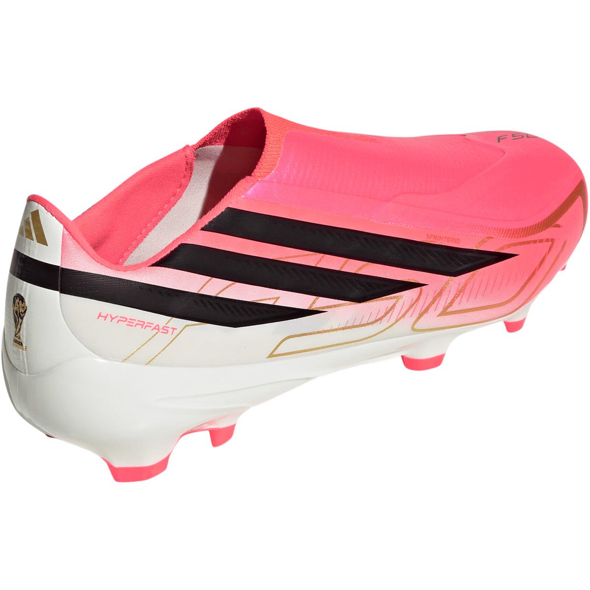 adidas F50 Hyperfast League LL FG Fodboldstøvler SOLTUR/CBLACK/GOLDMT