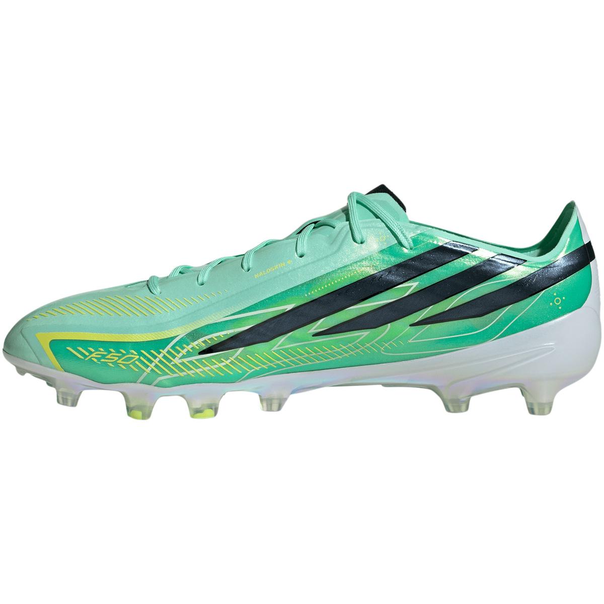 adidas F50 Hyperfast Elite AG Fotballsko PULMIN/CBLACK/SOLLEM
