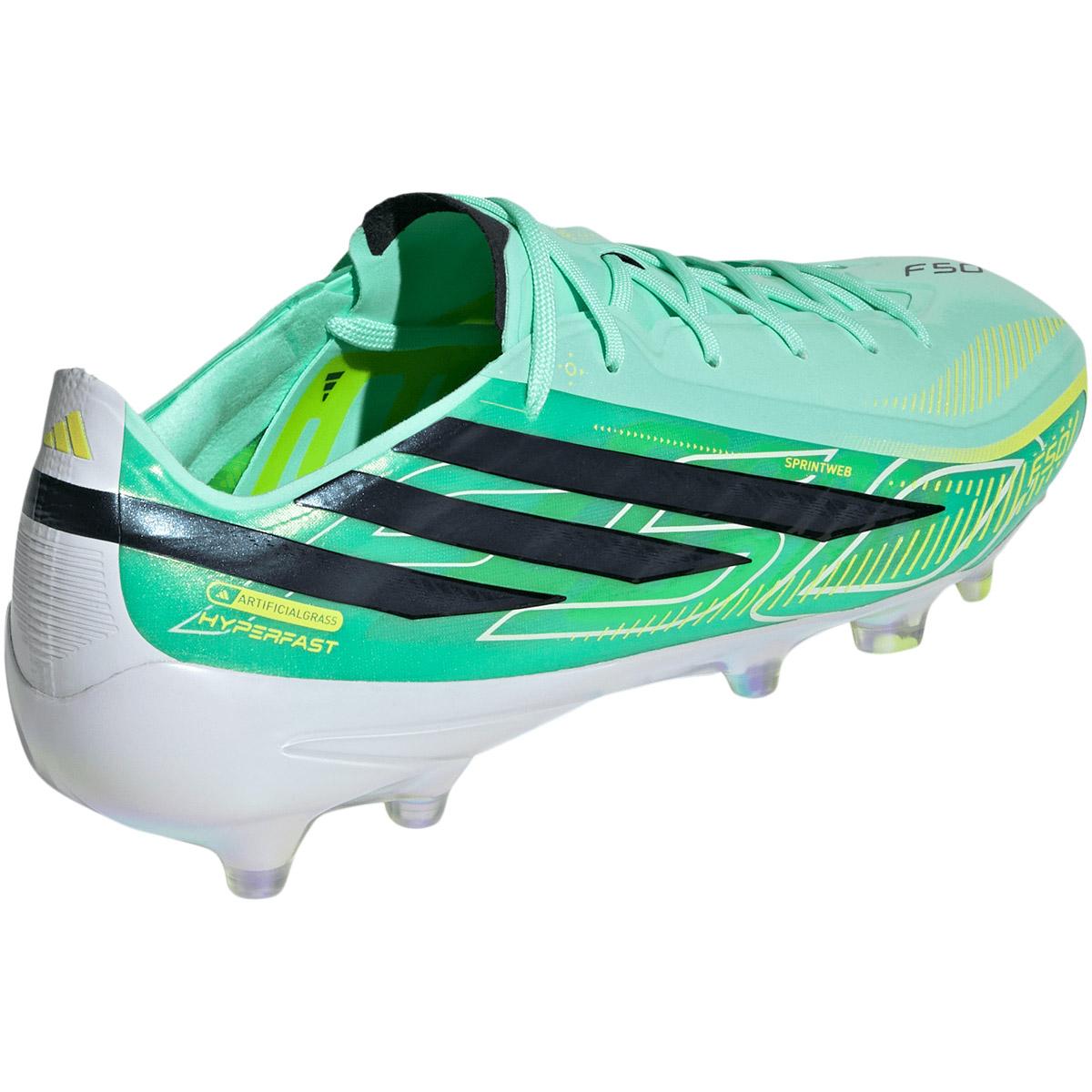 adidas F50 Hyperfast Elite AG Fotballsko PULMIN/CBLACK/SOLLEM