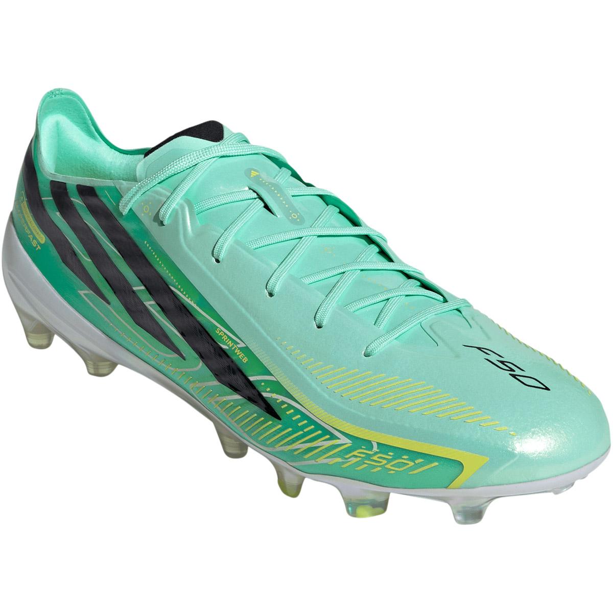 adidas F50 Hyperfast Elite AG Fotballsko PULMIN/CBLACK/SOLLEM