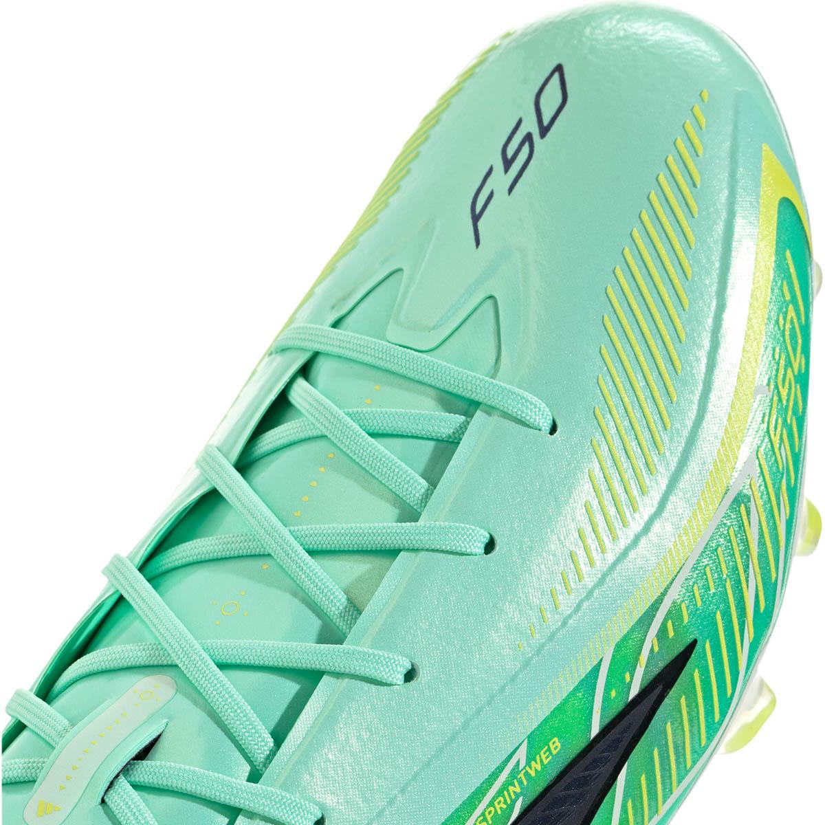 adidas F50 Hyperfast Elite AG Fotballsko PULMIN/CBLACK/SOLLEM