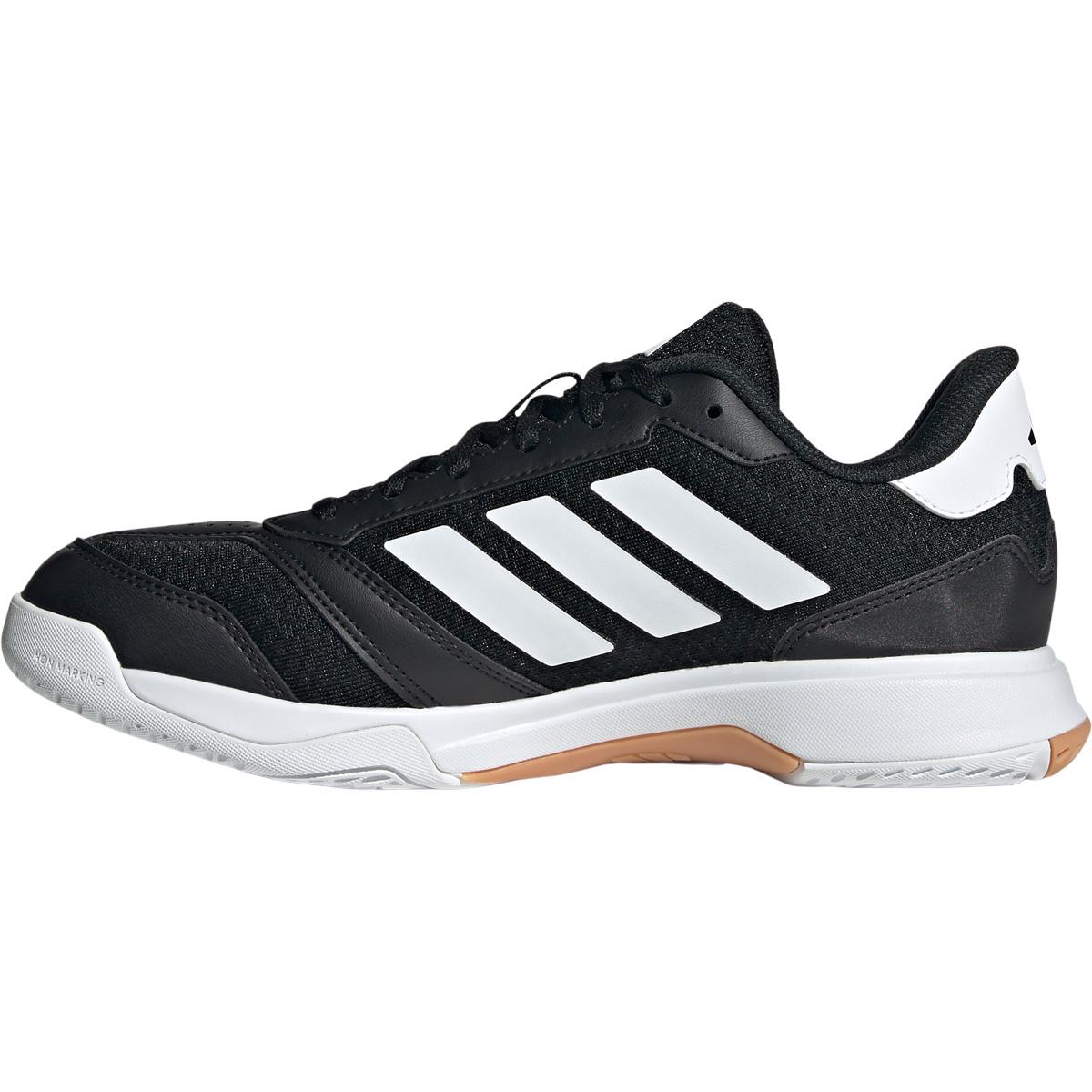 adidas Ligra 8 Håndboldsko Dame CBLACK/FTWWHT/SYELLO