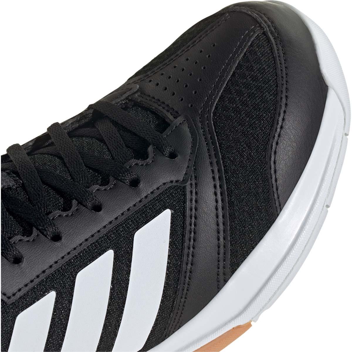 adidas Ligra 8 Håndboldsko Dame CBLACK/FTWWHT/SYELLO