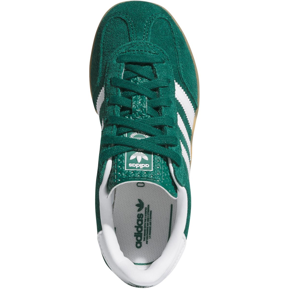 adidas Originals Gazelle Indoor C Suede Sneakers Børn CGREEN/FTWWHT/GUM2