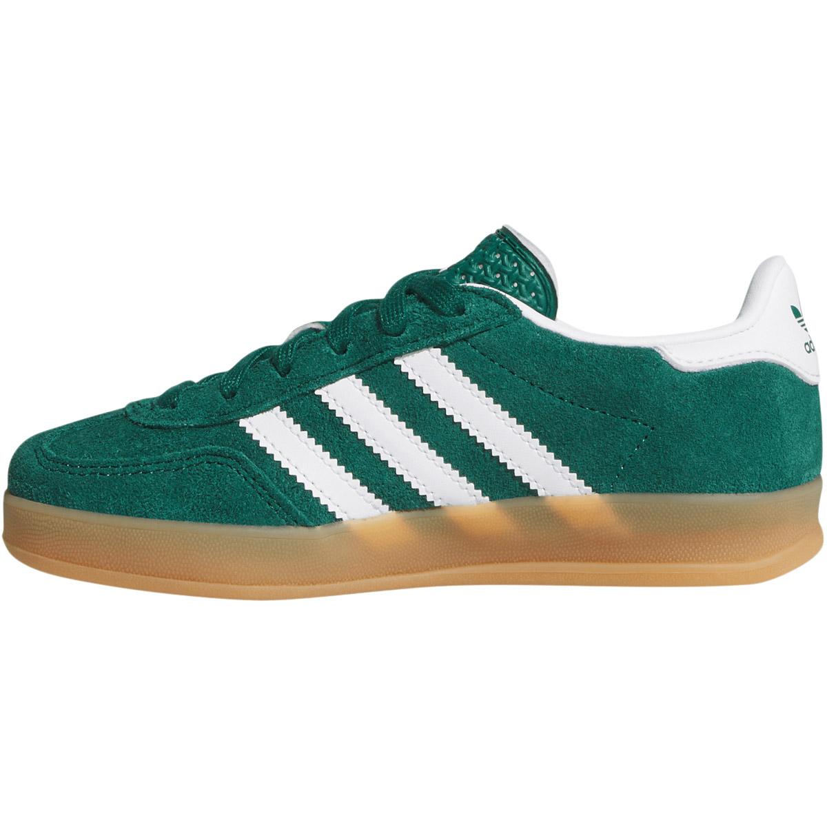 adidas Originals Gazelle Indoor C Suede Sneakers Børn CGREEN/FTWWHT/GUM2