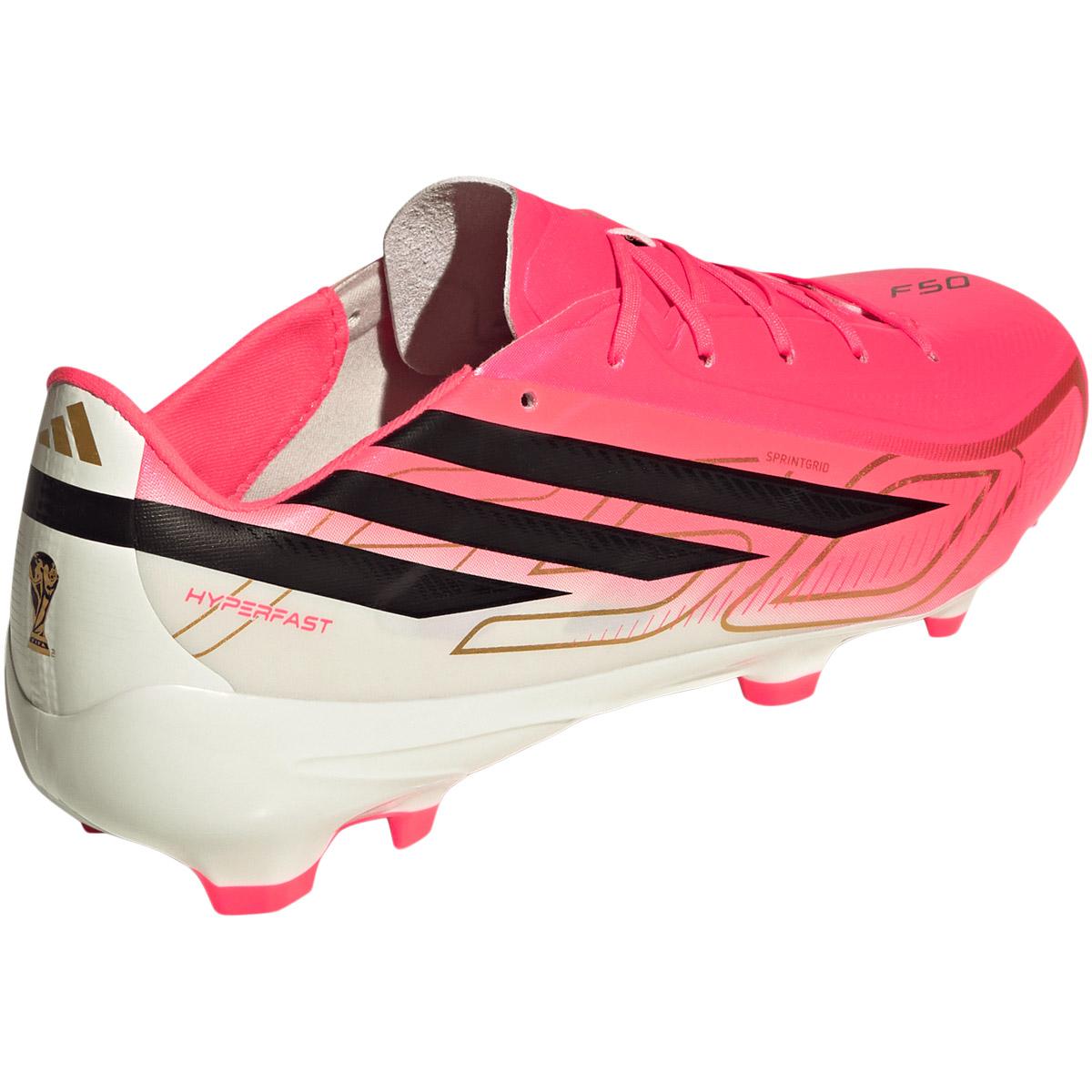 adidas F50 Hyperfast League FG Fodboldstøvler SOLTUR/CBLACK/GOLDMT