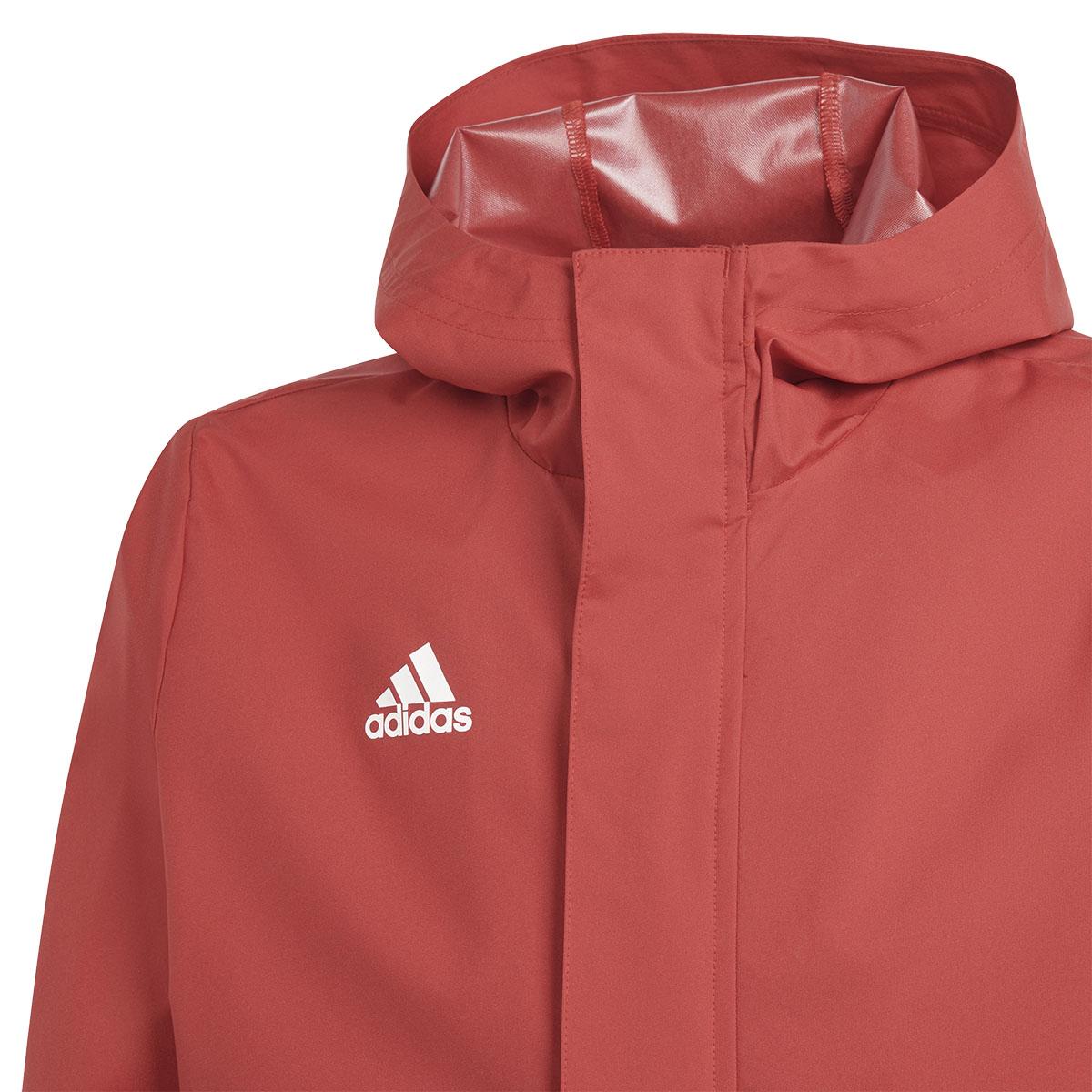 adidas Entrada 22 Allværs Jakke Barn TEPORE/CBLACK/FTWWHT