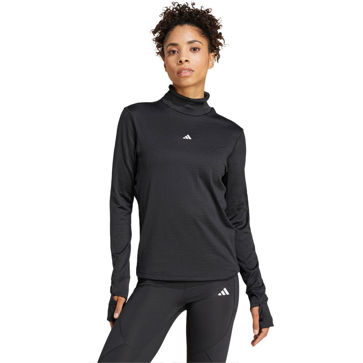 adidas Techfit Cover Up Treningstights Dame BLACK/WHITE/BLACK