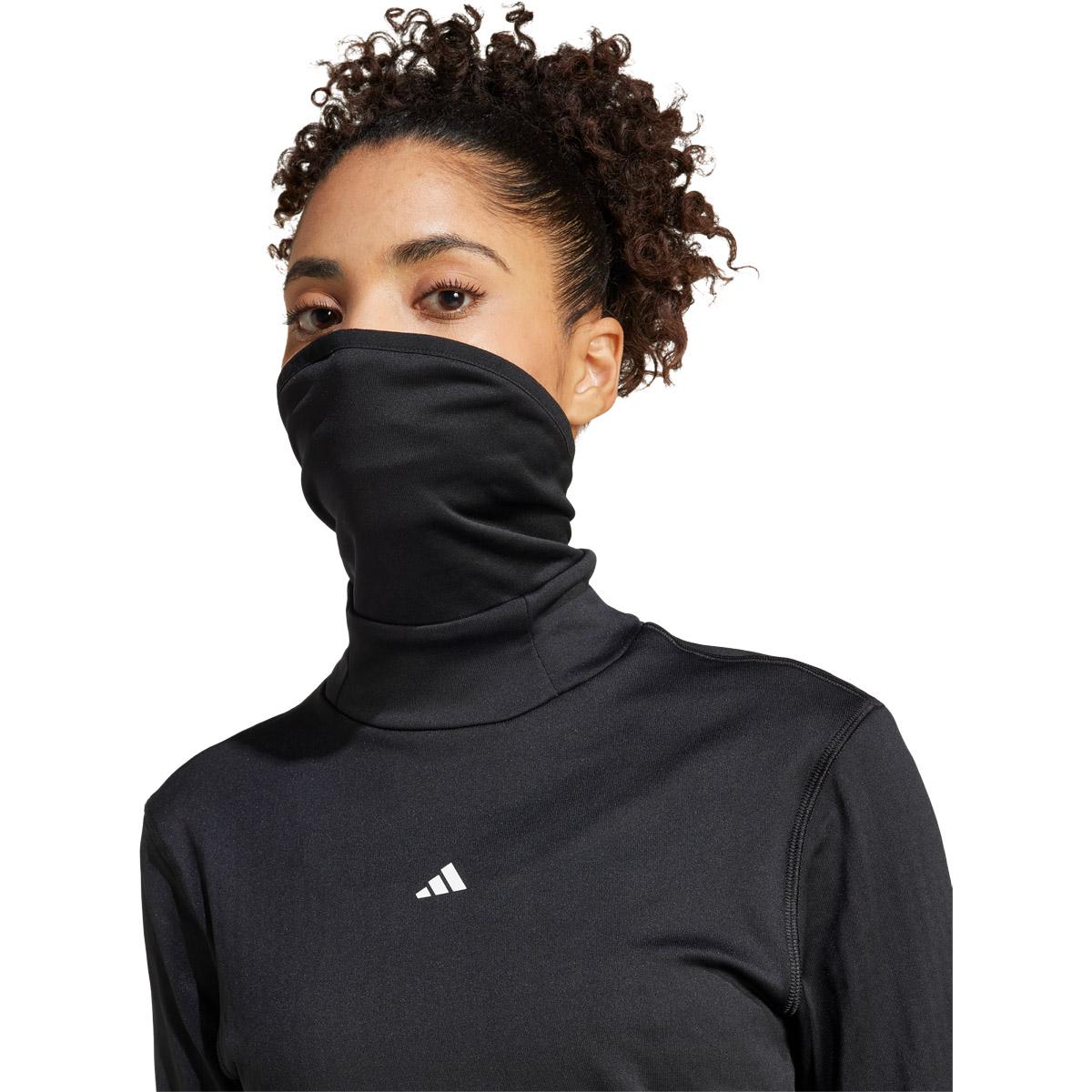 adidas Techfit Cover Up Treningstights Dame BLACK/WHITE/BLACK