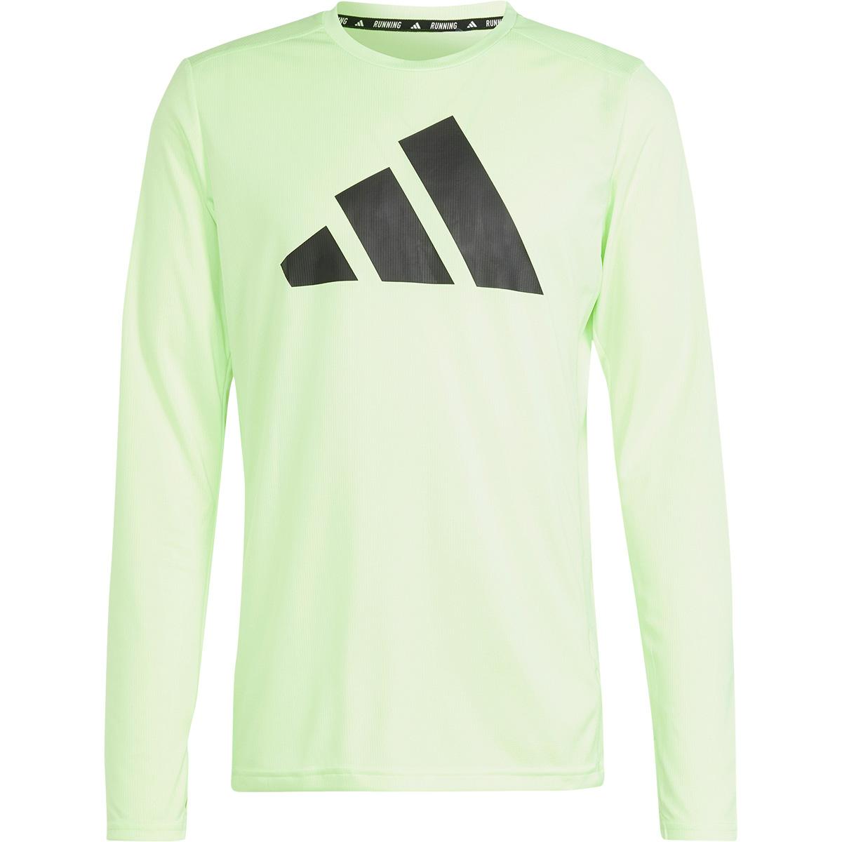 adidas Run It Langærmet Løbe T-shirt Herre GRESPA/BLACK