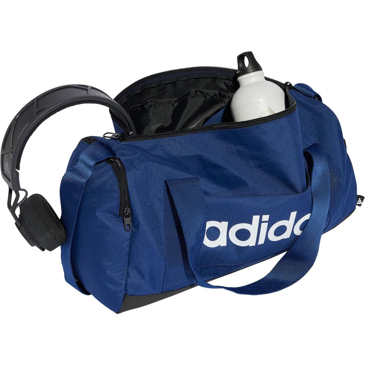 adidas Linear Duffel XS Sportsveske DKBLUE/FTWWHT/FTWWHT