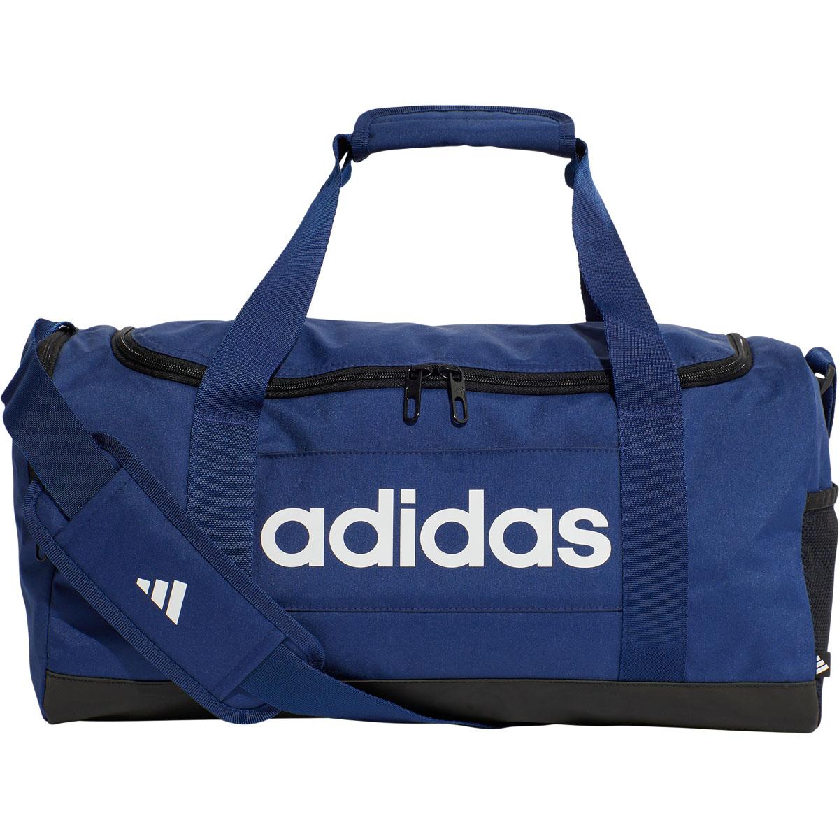 adidas Linear Duffel S Sportsveske DKBLUE/FTWWHT/FTWWHT