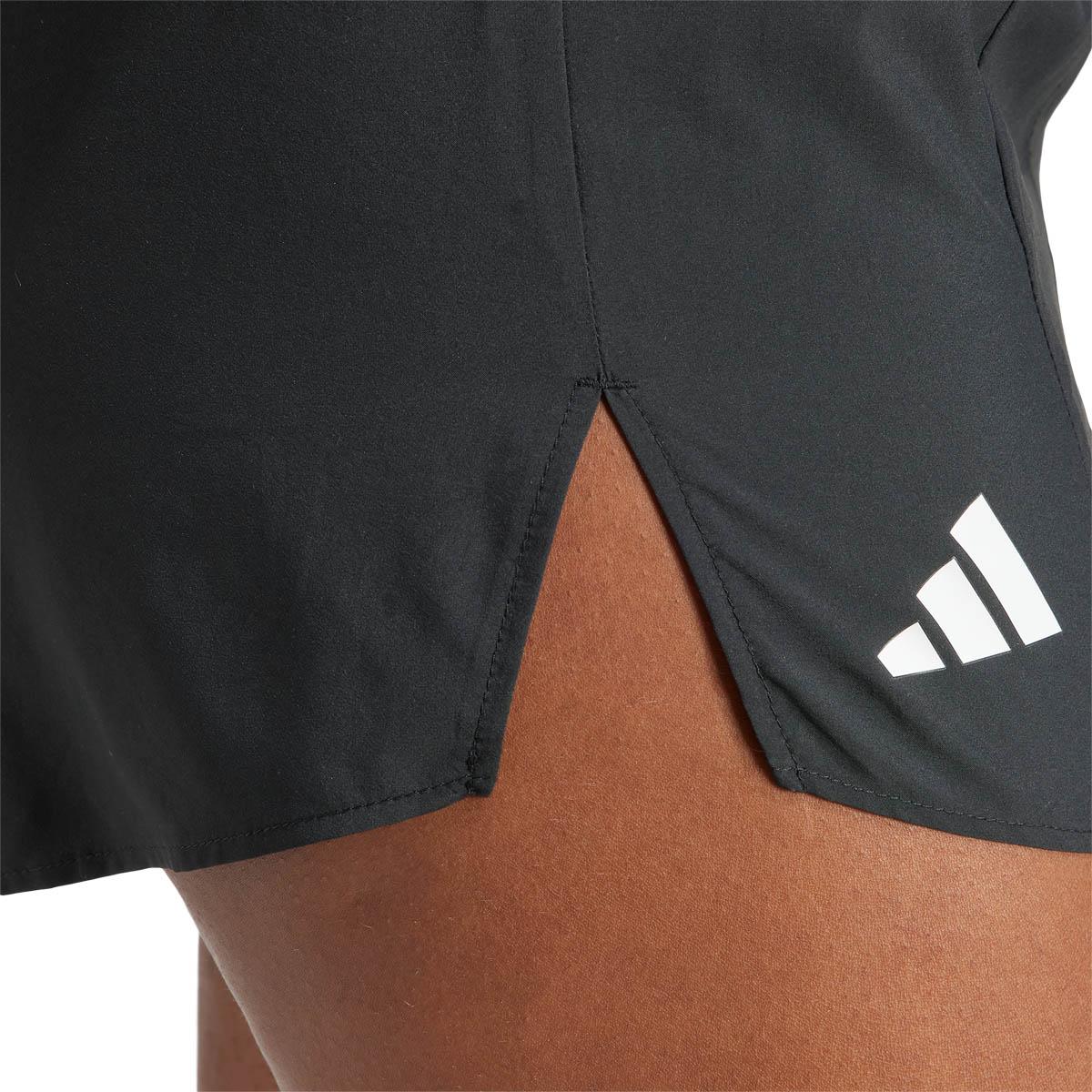 adidas Adizero E Løbeshorts Dame BLACK/WHITE/BLACK
